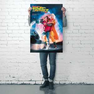 Diseño del icónico póster de Regreso al futuro Parte II - Product Image 4