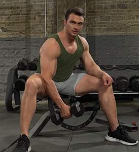 Chaleco de gimnasio de alta calidad para hombre, camiseta sin mangas de gimnasio para hombre, logotipo personalizado, chalecos acanalados de ajuste muscular, chaleco acanalado para hombre - Product Image 3