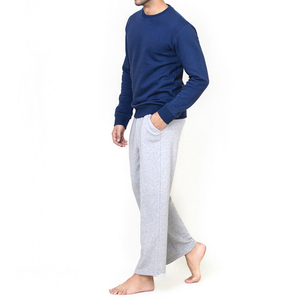 Sudadera Clásica de Invierno para Hombre, de Alta Calidad, 100% Algodón, Color Sólido, Manga Larga, Cortavientos y Ligera - Product Image 3