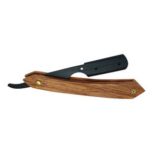 Afeitadora Manual profesional de una sola hoja para corte de pelo, maquinilla de afeitar con mango plegable de acero inoxidable, punta afilada, nuevo diseño para uso de belleza - Product Image 5