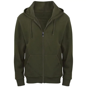 Sudadera con Capucha Personalizada de Etiqueta Privada para Hombre, Chaqueta de Forro Polar Grueso de 460 g/m², Fabricante de Sudaderas Urbanas, MOQ Bajo, OEM - Product Image 1