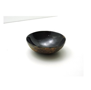 Bol en corne naturelle fait main de haute qualité, bol de service jetable écologique pour la maison, l'hôtel, le restaurant, personnalisable - Product Image 6