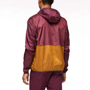 แจ็กเก็ตกันลมมีฮู้ดใส่ได้ทั้งชายและหญิงกันน้ำมีรูปแบบสีทึบ - Product Image 2