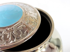 Urna de cremación de hierro de estilo americano, contenedor conmemorativo de Metal, tarro para entierro de adultos, calidad Premium, gran capacidad - Product Image 4