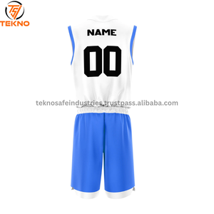 Ensemble d'uniformes de basket-ball réversibles de conception de shorts de basket-ball d'été Bsci meilleur uniforme de basket-ball pour hommes en gros - Product Image 4