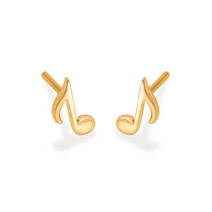 Kids 14k Gold Shell <b>Stud</b> <b>Earrings</b> for <b>Girls</b> Party - Product Image 4