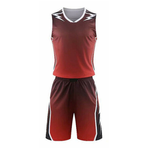 Uniforme de Baloncesto Personalizado de Venta Caliente, Ropa Deportiva para Hombre, Material 100% Poliéster, Transpirable, Estampado, de Secado Rápido - Product Image 1
