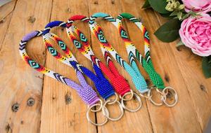 Llavero de Cuentas de Vidrio Hecho a Mano, Clásico, Moderno y Ligero, con Cordón, Abridor de Botellas Duradero para Uso Diario, HF CRAFTS - Product Image 3