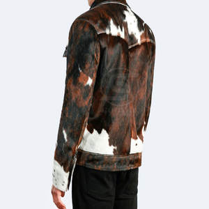 Veste en cuir de vachette grande taille en gros, utilisation en extérieur, veste d'hiver, best-seller, prix bas, veste en cuir de vachette pour homme - Product Image 3