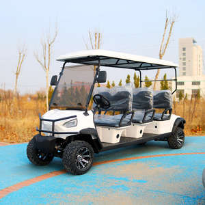 Carrito de golf eléctrico de 6 plazas y 4 ruedas con batería de 48V para Filipinas - Product Image 2