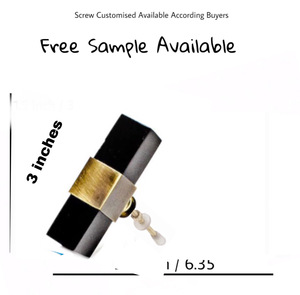 Perillas de resina en forma de cubo negro, tirador de barra en T de lujo, tirador de cajón, tiradores de armario decorativos para dormitorio, comedor, armario, tocador, uso de cocina - Product Image 3