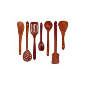 Juego de utensilios de cocina de madera ecológicos hechos a mano, diseño personalizado, color personalizado para uso en restaurante, fabricante de Vietnam razonable - Product Image 5