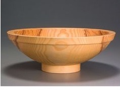 Bol à salade décoratif de luxe en bois poli fait main pour la table de cuisine, mariage, vaisselle naturelle - Product Image 3