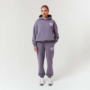 Survêtement de mode personnalisé pour femmes Dernier design Ensembles de jogging uni Deux pièces Survêtements pour femmes Pas cher Vente de gros - Product Image 1