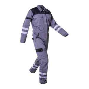 Traje de Protección Personal Microporoso con Capucha, Diseño ANSI Clase 3, Impermeable, Protección Química, Reflectante, Ropa de Trabajo de Seguridad - Product Image 5