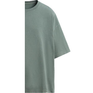 เสื้อยืดลำลองแขนสั้นไซส์ใหญ่พิเศษ XXXL สำหรับผู้ชาย ผลิตจากผ้าฝ้ายออร์แกนิค 100% ระบายอากาศได้ดี น้ำหนัก 220 กรัม ทรงโอเวอร์ไซส์  รับสกรีนลายด้านหน้า - Product Image 5