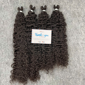 มัดผมแท้สำหรับผมทอเป็นลอนจากชาวพม่า100กรัม - Product Image 1