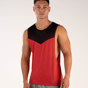 Camisetas sin mangas de algodón de talla grande para hombre, camisetas de gimnasio y tiras para culturismo y Fitness, método de tejido de punto - Product Image 1