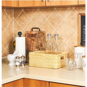 ตะกร้าไม้ไผ่สำหรับเป็นของขวัญเทศกาลอีสเตอร์ตะกร้าเปล่าพร้อมซับในงานหัตถกรรมจักสานจากเวียดนาม - Product Image 4