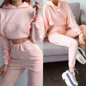 Sudadera extragrande de poliéster/algodón para mujer, con capucha, manga larga, para invierno, con impresión de logotipo personalizado - Product Image 3