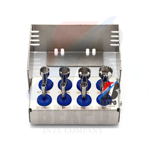 Ensemble de fraises à trépine pour récolte d'os dentaires Instruments manuels Outils de dentiste - Product Image 2