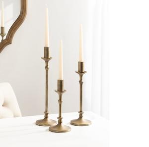 Support de bougie en laiton et aluminium sur mesure fait à la main, finition haut de gamme, style moderne, porte-bougie, décoration d'intérieur haut de gamme - Product Image 6