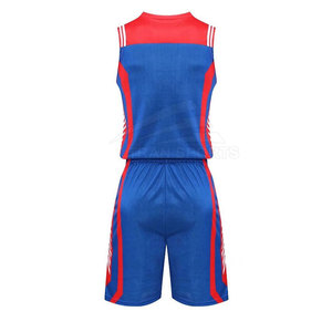 Ensemble d'uniformes de basket-ball à séchage rapide de haute qualité Design personnalisé unique Options respirantes et grande taille Fabriqué au Pakistan - Product Image 2