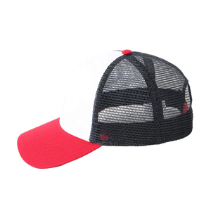 Casquette de baseball unisexe en maille imperméable respirante et décontractée à 5 panneaux Casquette de chauffeur de camion avec broderie 3D ajustable - Product Image 2