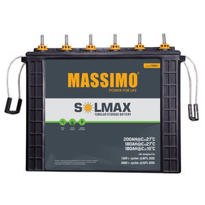 MASSIMO 200AH 12 V Batterie de stockage tubulaire Batterie plomb-acide pour alimentations sans coupure de Best Seller - Product Image 1