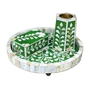 Quemador de incienso Bakhoor de nácar hecho a mano para regalos árabes Caja de quemador de incienso de nácar de lujo con logotipo personalizado - Product Image 3