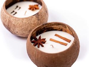 Ilumina tu espacio con velas de cáscara de coco donde el encanto ecológico se encuentra con velas cálidas de cáscara de coco de alta calidad - Product Image 4