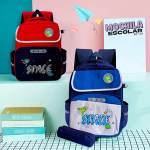 School <b>Backpack</b> for <b>Boys</b> and Girls with Spacious Lightweight Pencil Case - Assorted Colors - Product Image 2