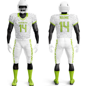 ชุดเสื้อเจอร์ซี่อเมริกันฟุตบอลพิมพ์ลายโลโก้ตามสั่งแบบระเหิด - Product Image 4