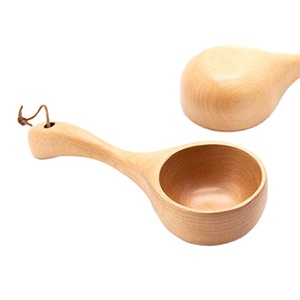 Minicuchara pequeña de madera para Buffet, cuchara pequeña para medir la cocina, miniplana con uso hecho a mano, gran oferta - Product Image 1