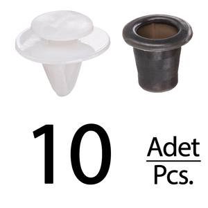 Clips de fixation pour Golf 3 Transporter Skoda Fabia Peugeot - 10 pièces - Product Image 1