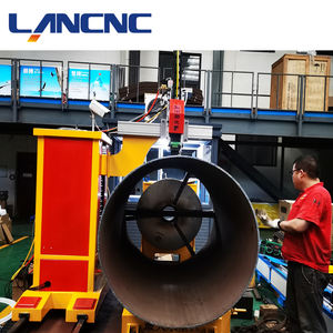 Máquina cortadora biseladora de plasma CNC de tubo grande de tubo de acero redondo de gran diámetro para construcción de metal - Product Image 3