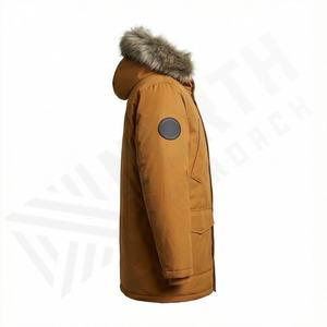 Veste parka tendance pour homme, 300 g/m², matelassée, entièrement chaude, service OEM, veste d'hiver thermique personnalisée, vêtements d'extérieur résistants - Product Image 3