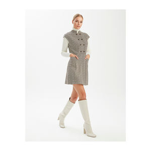 BGN ชุดเดรสลำลองมีกระเป๋าด้านบนแบบ W24D267จากตุรกี - Product Image 2