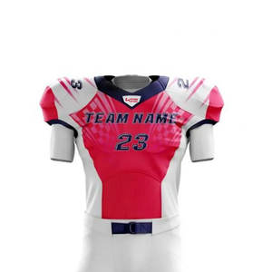 ชุดยูนิฟอร์มอเมริกันฟุตบอลแบบพิมพ์ลายซับลิเมชั่น MOQ ต่ำ สำหรับฤดูหนาว ไซส์ใหญ่  ผู้ผลิตจากโรงงาน - Product Image 4