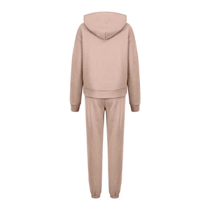 Survêtements décontractés à capuche pour femmes 2026, 2 pièces, personnalisés, respirants, 100 % coton, haute qualité, vente en gros, prix raisonnable - Product Image 4