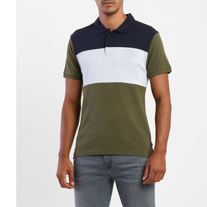 Vente en gros 100% polyester polo de golf logo personnalisé nouveau design manches courtes course sport entraînement t-shirt séchage rapide multi été - Product Image 1