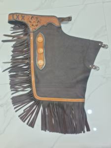 EQUIHAWK MVE-510 Demi-galon en cuir pour homme - Équitation - Product Image 3