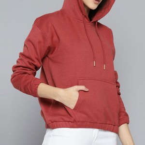 Sweats à capuche légers 100% coton imprimés personnalisés doux et confortables motif solide hiver travail vêtements décontractés avant Logo bas quantité minimale de commande vente! - Product Image 4