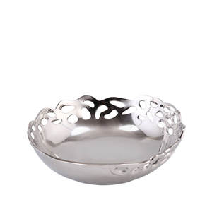 Bol isotherme élégant et luxueux, design personnalisé, pour salades ou fruits, design artisanal, bol en métal, utilisation pour la restauration, service à domicile - Product Image 5