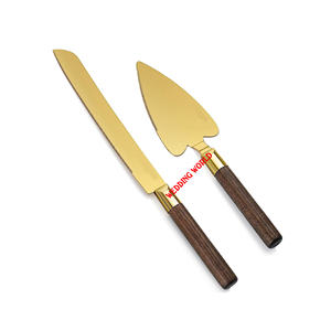 Serveur de gâteau en acier inoxydable Excellente qualité Couteau à gâteau de créateur fait à la main Classique Élégant Vente en gros Serveur de gâteau de fantaisie - Product Image 6