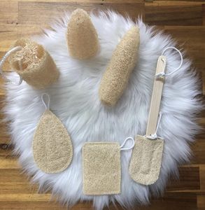 Natural Loofah Sponge Body Scrubber for Bathing and Spa Organic Loofahs Sponges for <b>Shower</b> Scrubbing and Kitchen Cleaning - Product Image 3
