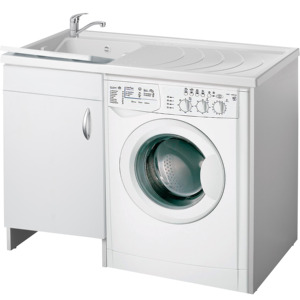 Prefab Bathroom Unit "ECO" Series Indoor Laundry Unit 109x60x89 cm - Product Image 2