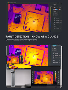 Tbk 2202 nhiệt hình ảnh chẩn đoán nhiệt Hình ảnh máy ảnh cụ cho điện thoại di động Bo mạch chủ sửa chữa - Product Image 3