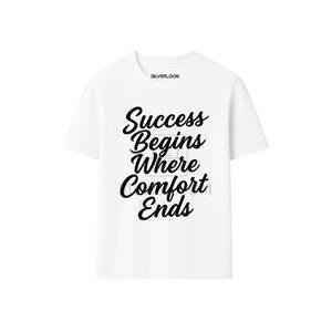 T-shirt à col rond imprimé sur mesure T-shirt décontracté en mélange de 100% coton et polyester T-shirt à coupe ample à la mode pour hommes - Product Image 2