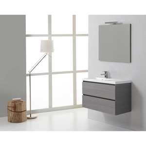 Mueble de Baño Miami de 90 cm con Cajones y Bañera a la Izquierda, Juego de Muebles de Baño - Product Image 2